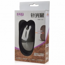 双飞燕（A4TECH）WM-100 有线鼠标 USB接口 黑色