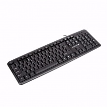 吉选 （GESOBYTE） KB830USB 静音防水台式有线键盘 有线键盘 电脑键盘 笔记本键盘 USB接口黑色