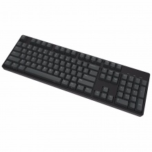 ikbc C104 樱桃轴机械键盘 104键原厂Cherry轴 黑色 红轴 游戏键盘 绝地求生 吃鸡键盘