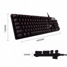 罗技（Logitech）G413机械游戏键盘（黑）全尺寸背光机械键盘 吃鸡键盘 绝地求生