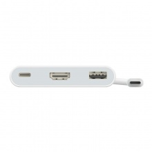 绿联 Type-C扩展坞 USB-C转HDMI高清转换器 USB3.0转接头数据线带PD充电 苹果MacBook投屏拓展坞集线器 30377