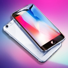 倍思（Baseus）iphone6/6s plus透明手机壳软TPU套 苹果6/6S Plus安全防摔保护套简系列防尘款 5.5英寸 透明