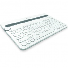 罗技（Logitech）K480 多设备蓝牙键盘 IPAD键盘 手机键盘 时尚键盘女生版 蓝牙鼠标伴侣 白色