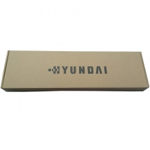 现代（HYUNDAI）HY-MA71 有线键鼠套装台式机专用 键盘PS2(圆口)鼠标USB（方口）黑色