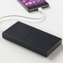 索尼（SONY）CP-VC10 锂聚合物移动电源Type-C接口快充双USB输出手机充电宝 10000毫安(黑色)