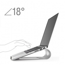 技光（JEARLAKON）JK-L05 笔记本电脑支架 铝合金散热增高架 苹果电脑创意通用桌面托架