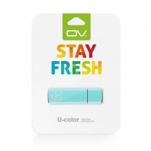 OV U-color 32G USB2.0 金属U盘 冰原蓝