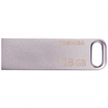 东芝（TOSHIBA）128G 随闪U363 金属U盘 USB 3.0 银色 读速120MB/s