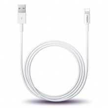 品胜（PISEN）苹果数据线 X/8/7/6S/5s手机充电线 1.2米 白色 适用iphone5/6/Plus/7Plus/iPad/Air Pro