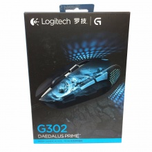 罗技（Logitech）G302 电竞游戏鼠标 4000DPI 绝地求生鼠标 吃鸡鼠标 MOBA游戏鼠标