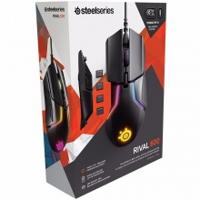 赛睿（SteelSeries）Rival 600 绝地求生吃鸡利器 幻彩版 鼠标 黑色 有线鼠标