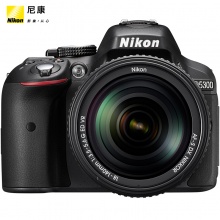尼康（Nikon） D5300 单反双镜头套机（18-140mmf/3.5-5.6G 镜头 + DX 35mm f/1.8G自动对焦镜头）黑色
