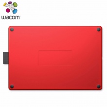 Wacom 和冠手写板 Bamboo Pen Small CTL-472/K1-F 数位板、绘画板、绘图板 红黑版