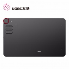 友基（UGEE） EX12无线无源手绘板 全面数位板 绘画板 手写板 黑色+套餐三