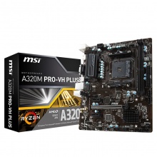 微星（MSI）A320M PRO-VH PLUS主板+AMD 锐龙 3 2200G CPU 板U套装/主板+CPU套装