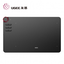 友基（UGEE） EX12无线无源手绘板 全面数位板 绘画板 手写板 黑色