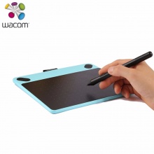 和冠（Wacom）CTL-490/B0-F Intuos Draw Fun S数位板 蓝色 手写板、手绘板、绘图板