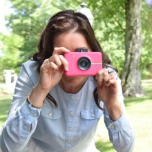 宝丽来（Polaroid）Snap Touch 拍立得相机 粉色 （1300万 1080P 3.5英寸触屏 预览打印 手机蓝牙 可编辑）
