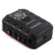 飞利浦（PHILIPS）DSJ-1J 32GB 执法取证 便携音视频记录仪1080P高清红外夜视摄像机执法仪录音笔拍照一体机