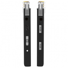 国者（aigo）录音笔 R6635 微型 专业 高清远距降噪 正品 触摸屏幕 学习/会议采访取证 8G 黑色