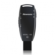 纽曼（Newsmy）微型录音笔V30 专业PCM线性录音 高清降噪迷你 变速播放 随身U盘 MP3播放器 USB直插 32G 黑色