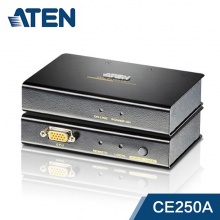 ATEN宏正VGA延长器 PS2转rj45单网线网络信号扩大延伸器 CE250A