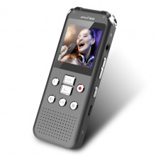 夏新A82录音笔摄像笔专业 高清 远距 微型超长降噪录像无损MP3播放 64G黑色 黑色 64G