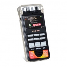 Amoi/夏新 A9 无损高清专业录音笔远距离降噪会议学习 HIFI音乐播支持FM内16G