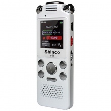 新科（Shinco）V-59 16G录音笔高清远距降噪声控密码保护录音编辑MP3播放器 32G