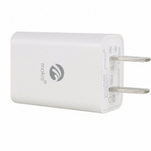 摩奇思(mokis)5V/1A充电器 USB电源适配器 手机充电头 适用于苹果三星华为小米魅族OPPO等