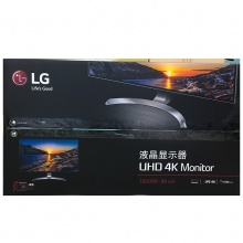 LG 32UD99-W 31.5英寸UHD 3840x2160超高清4K 四面窄边框IPS硬屏低闪屏显示器 白色