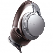 索尼（SONY）MDR-1ADAC/M头戴式耳麦重低音 内置数字放大器耳机 1ADAC升级版-银