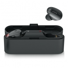 Sony/索尼 WF-1000X 无线蓝牙耳机迷你双耳塞耳机入耳式降噪立体声耳机 黑色