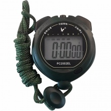 天福专业运动跑步表电子秒表军用防水夜光计时器单排大屏显示PC2002EL
