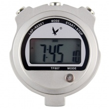 天福计时秒表田径多功能测温度跑表计时器单排金属外壳TF807