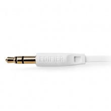 漫步者（EDIFIER） H190P 耳机入耳式 线控手机耳塞 可通话耳麦 时尚白