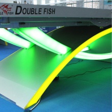 双鱼DOUBLE FISH展梦乒乓球台不对称下架室内乒乓球台国际赛事板乒乓球台不带灯版 展梦乒乓球台