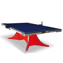 双鱼展翅2-B型 乒乓球桌 乒乓球台 国内国际大赛专用 展翅2球台 展翅2大赛版(红色底座)