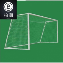 五人制足球门框钢管足球门3*2米标准5人制足球门架球框含球网 一个装(5人制足球门)+网子