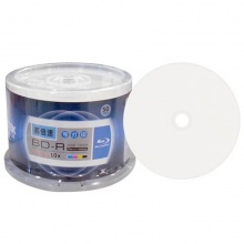 铼德（RITEK）BD-R蓝光光盘/刻录盘 10速25G 可打印 桶装50片