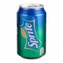 雪碧 Sprite 柠檬味 汽水饮料 碳酸饮料 330ML*24罐整箱装 可口可乐出品