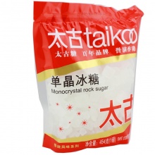 Taikoo/太古单晶冰糖454g袋装 食用糖味道清纯土冰糖 煲汤炖粥调料