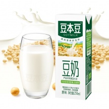 豆本豆 原味豆奶 植物蛋白饮料 早餐奶 250ml*15盒