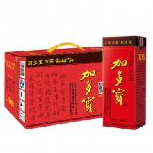 加多宝凉茶植物饮料盒装250ml*24 箱装