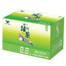 统一 绿茶 500ml*15瓶 茶饮料 整箱装