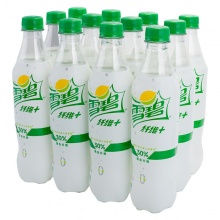 雪碧 Sprite 雪碧纤维+ 柠檬味零卡零糖汽水饮料 碳酸饮料 500ml*12瓶 整箱装