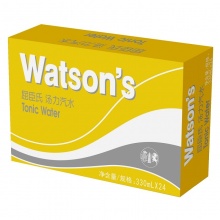 屈臣氏（Watsons）汤力汽水330ml*24听 整箱