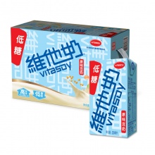 维他奶 原味低糖豆奶植物蛋白饮料 250ml*16盒 礼盒装