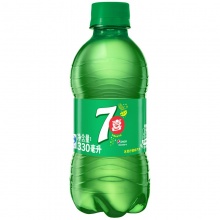 7喜 冰爽柠檬味汽水 330ml*12瓶