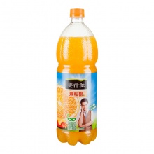 美汁源 Minute Maid 果粒橙 果汁饮料 橙汁 1.25L*12瓶整箱装